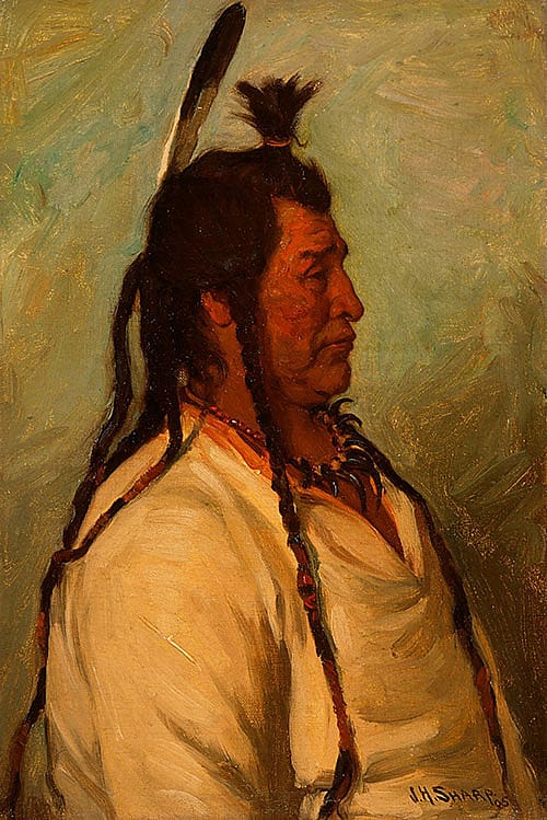Big Brave, Blackfeet Dance Chief